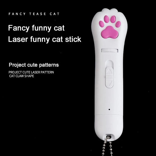 Laser Cat Teaser Interactive Toy