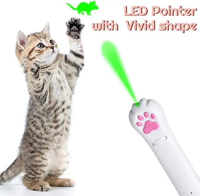 Laser Cat Teaser Interactive Toy