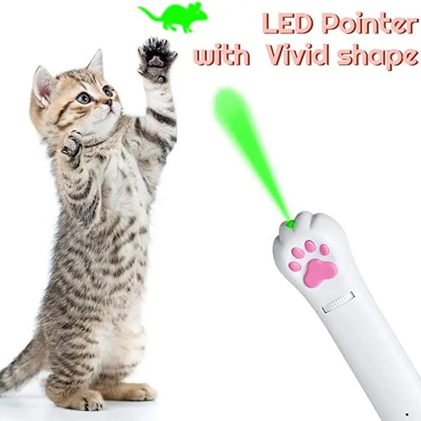 Laser Cat Teaser Interactive Toy