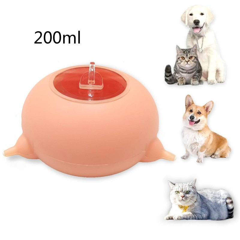 Portable Pet Milk Feeding Bowl