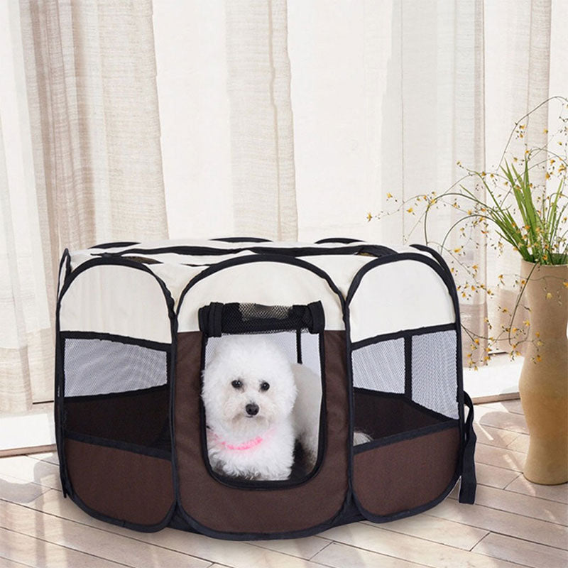 "Pawsome" Pop-Up Pet Crate