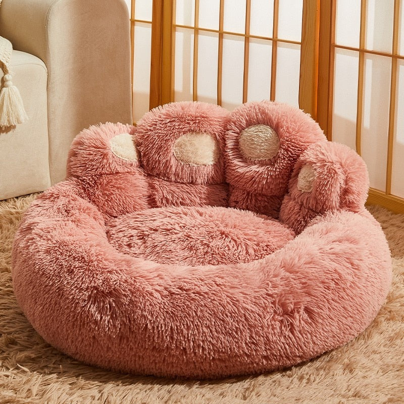 Cute Bear Paw Shape Pet Bed