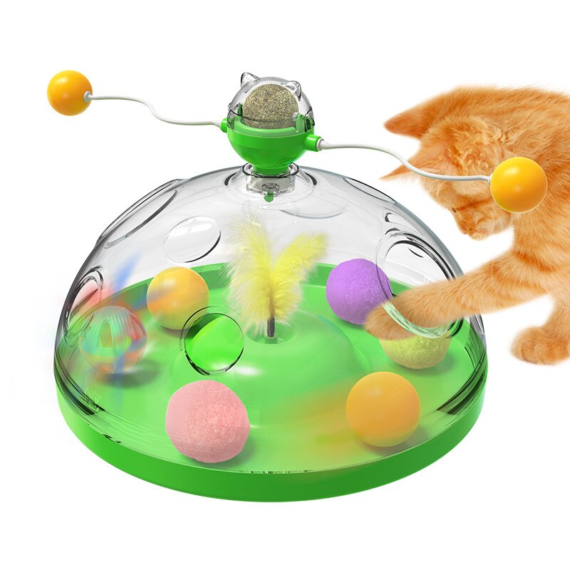 Windmill Interactive Multifunctional Catnip Toy