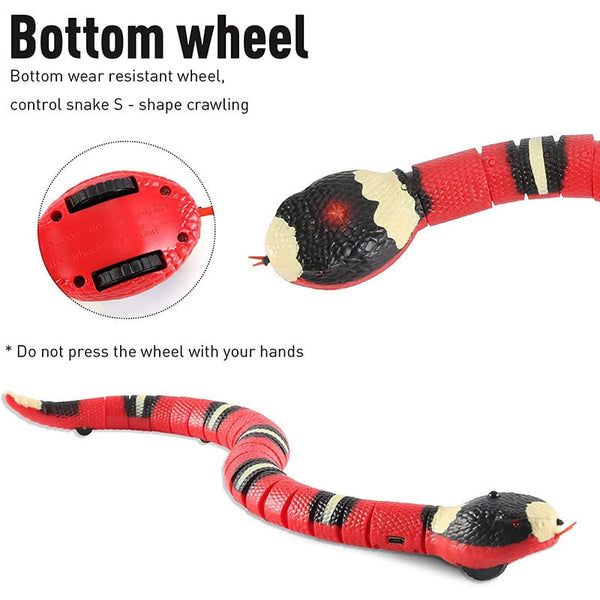 Smart Sensing Snake interactive Rechargeable Cat Toy