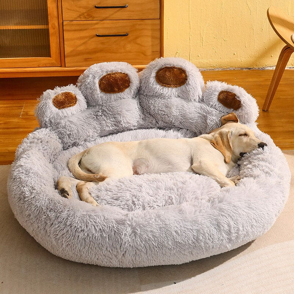 Cute Bear Paw Shape Pet Bed