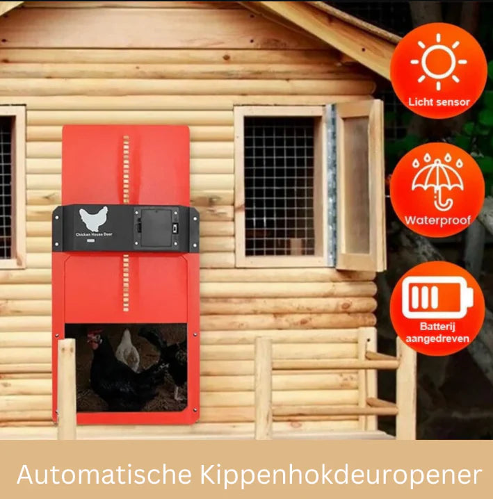 Automatic Door System For The Chicken Coop